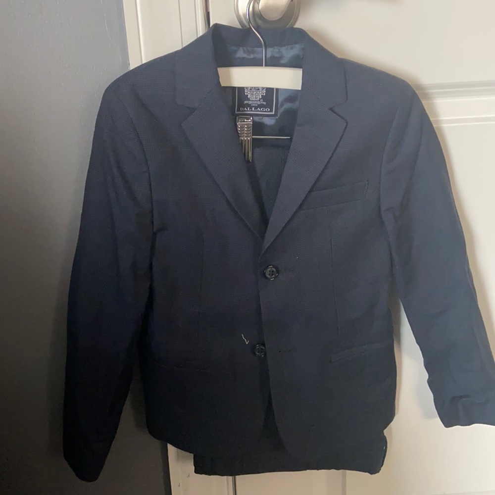 Clearance - Slim Fit Dallago Stripped Suit